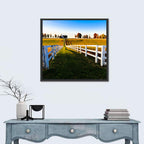 Kentucky Horse Farm at Golden Hour Wall Art