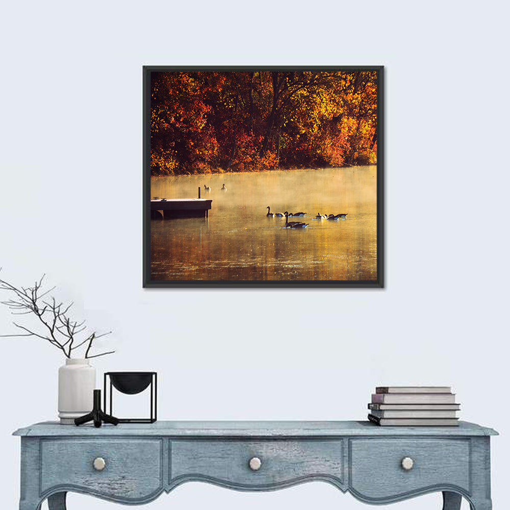 Governor Dodge Misty Lake Wall Art