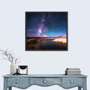 Lake Powell & Milky Way Wall Art