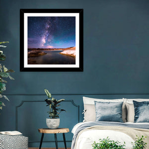 Lake Powell & Milky Way Wall Art