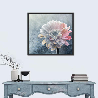 Winter Flower Painting Wall Art