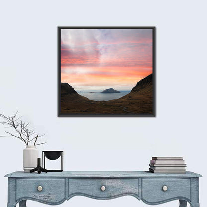 Klakkur Dusk Over Kalsoy Wall Art