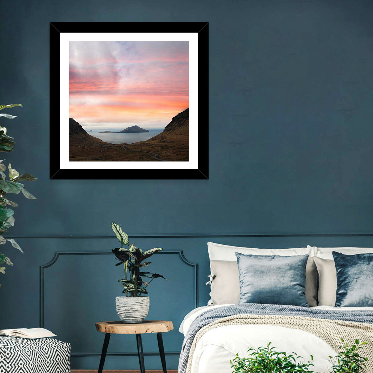 Klakkur Dusk Over Kalsoy Wall Art