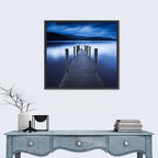Ashness Jetty at Blue Hour Wall Art