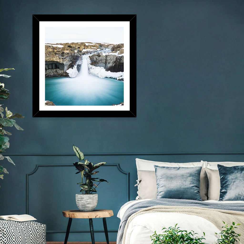Aldeyjarfoss Basalt Waterfall Wall Art
