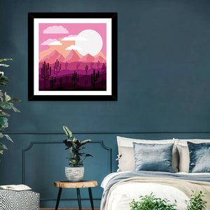 Desert Illustration V Wall Art