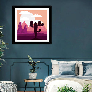 Desert Cactus Wall Art