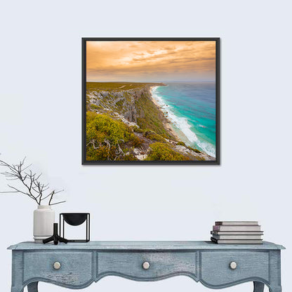 Kangaroo Island Turquoise Cliff Coast Wall Art