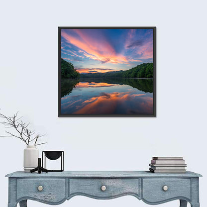 Appalachian Lake Sunset Wall Art