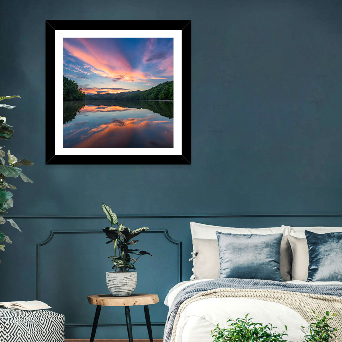 Appalachian Lake Sunset Wall Art