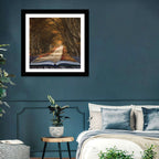 Surreal Book Pathway Wall Art