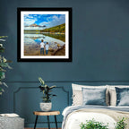 Pyramid Lake Reflection Wall Art