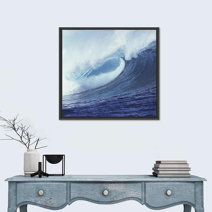 Powerful Breaking Wave Wall Art