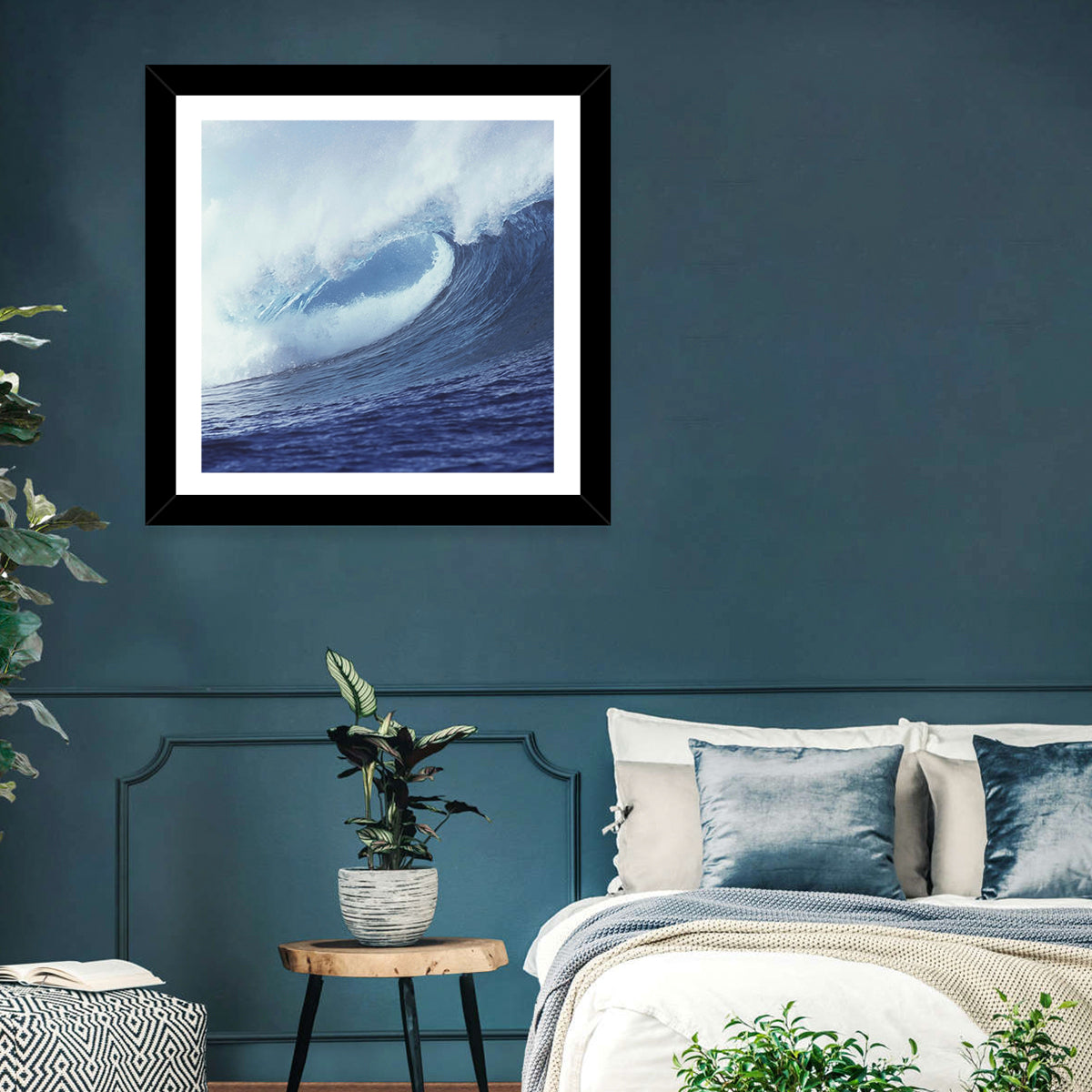 Powerful Breaking Wave Wall Art