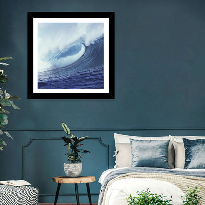 Powerful Breaking Wave Wall Art