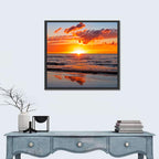 Sunset Over the Baltic Wall Art