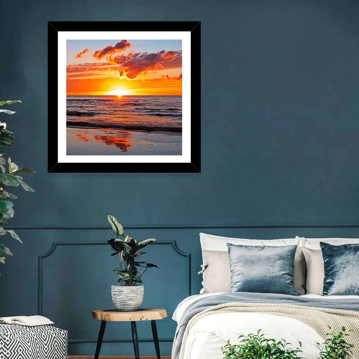 Sunset Over the Baltic Wall Art