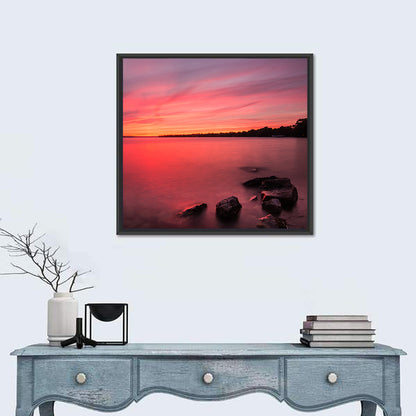 Lake Simcoe Sunset Wall Art