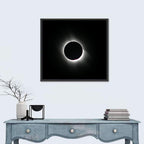 Centered Solar Eclipse Wall Art