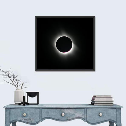 Centered Solar Eclipse Wall Art