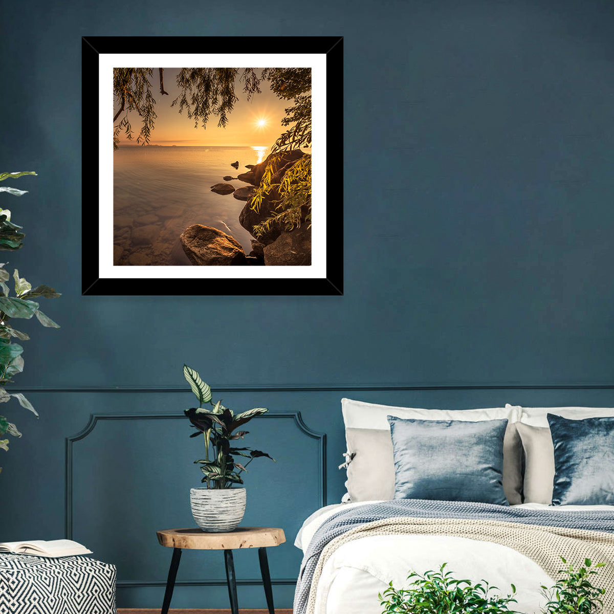 Simcoe Lake Golden Hour Wall Art