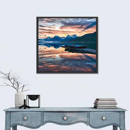 Lake Mcdonald Sunrise Wall Art