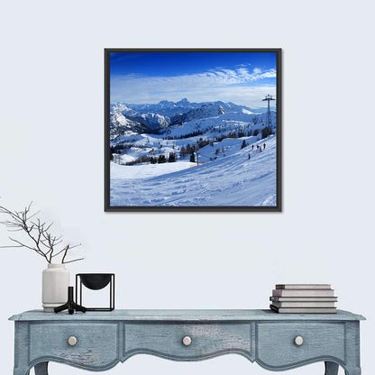 Nassfeld Ski Resort View Wall Art