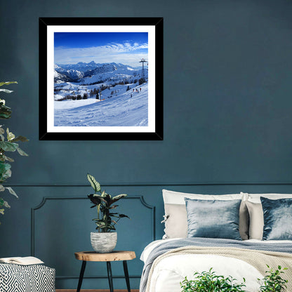 Nassfeld Ski Resort View Wall Art