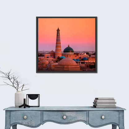Islam Khoja Minaret, Khiva Wall Art