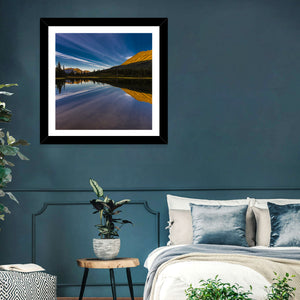 Rainbow Lake in Aleutian Mountains Wall Art