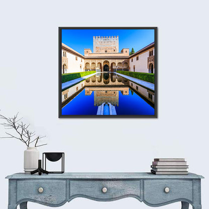 Court of the Myrtles, Alhambra Granada Wall Art