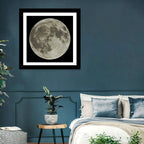 Full Moon with Tycho Rays Wall Art