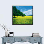 Spring Field of Yellow Flowers Wall Art