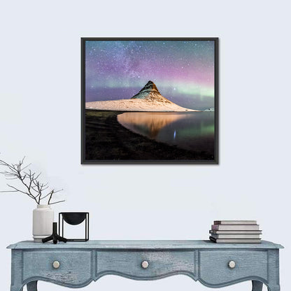 Kirkjufell Under the Milky Way Wall Art