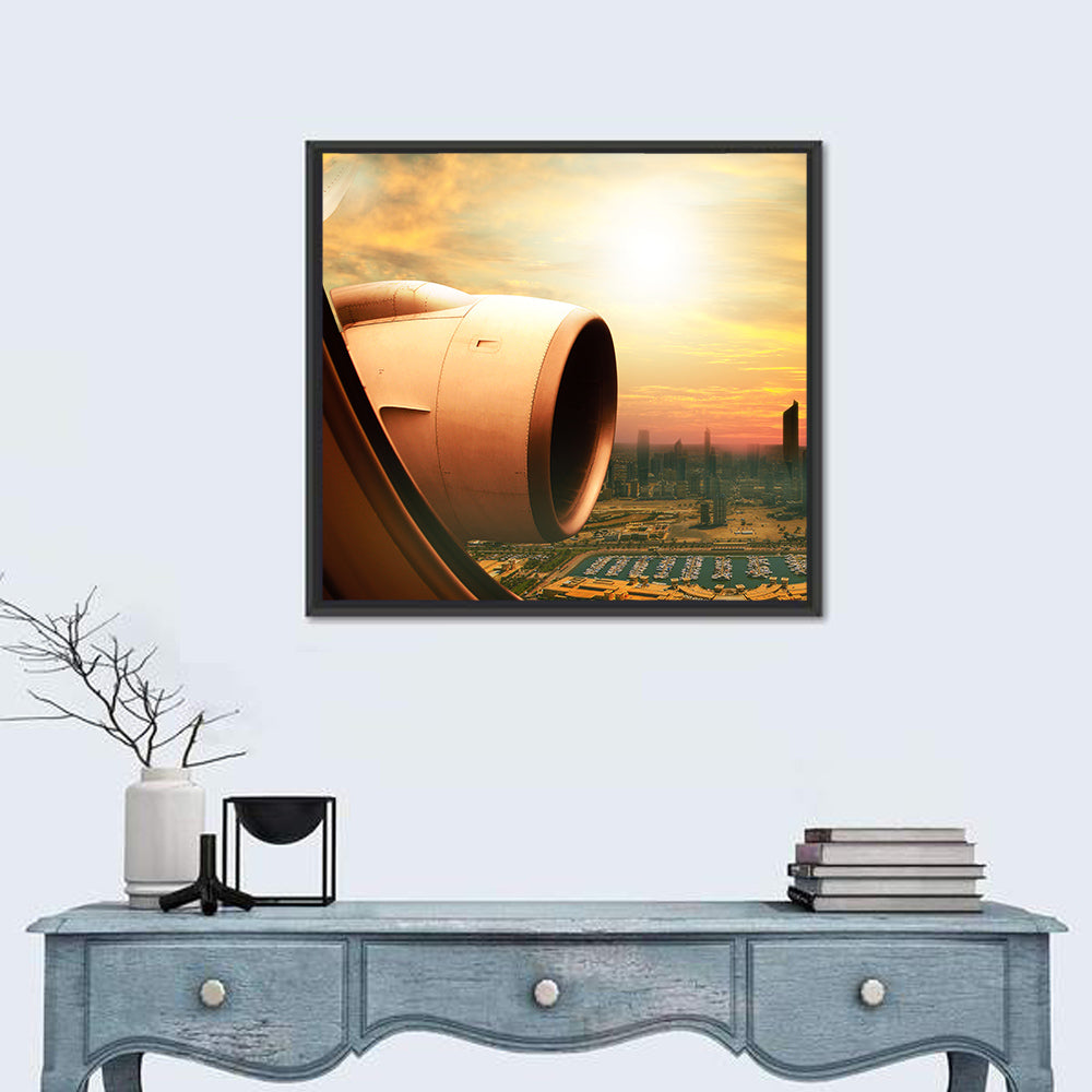 Kuwait City at Golden Hour Wall Art