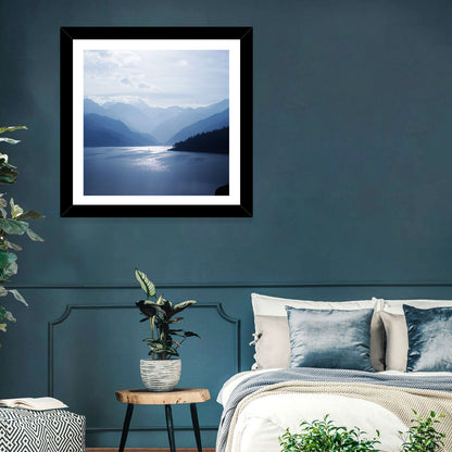 Xinjiang Lakeshore Serenity Wall Art