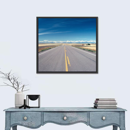 Infinite Road Montana Wall Art