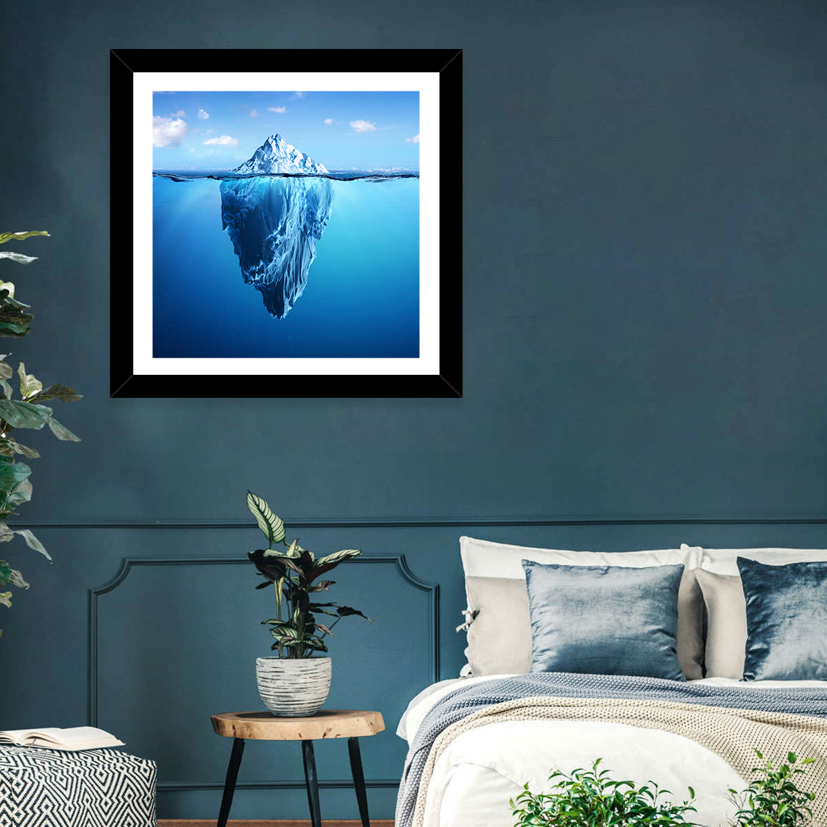 Split-level Iceberg Wall Art