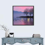 Lake Geneva Twilight Wall Art