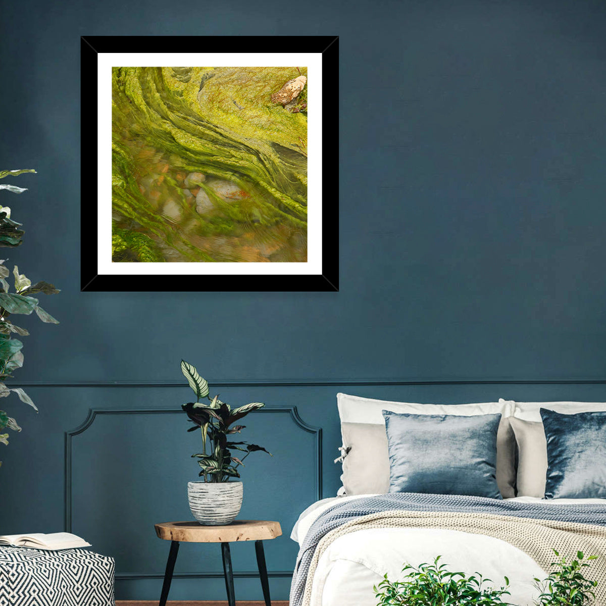 Macro Algae Stream Wall Art