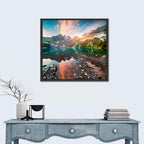 Oeschinensee Reflection Wall Art