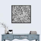 Snowy Aerial Forest Wall Art