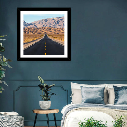 Death Valley Desert Road Wall Art