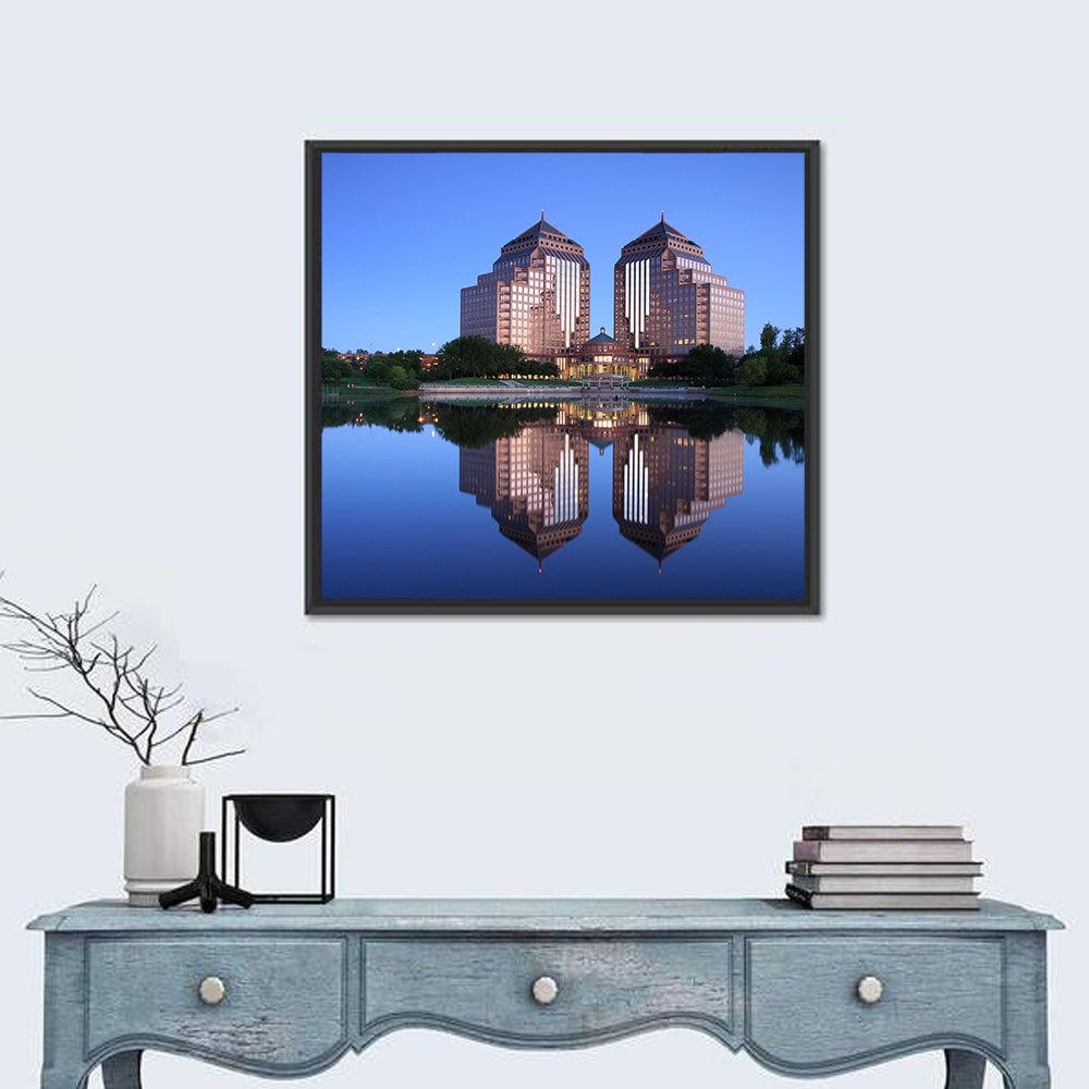 Carlson Towers at Dusk Wall Art