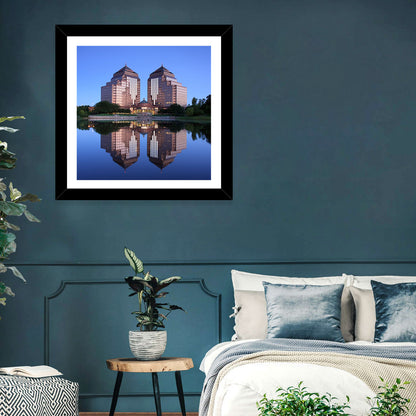 Carlson Towers at Dusk Wall Art