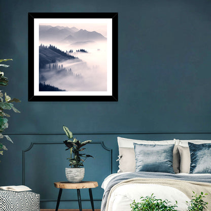 Carpathian Morning Mist Wall Art