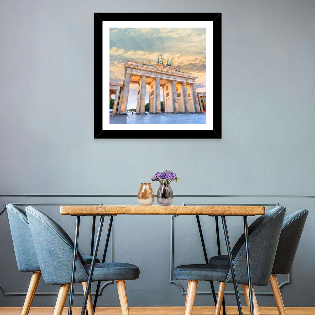 Brandenburg Gate at Sunset Wall Art