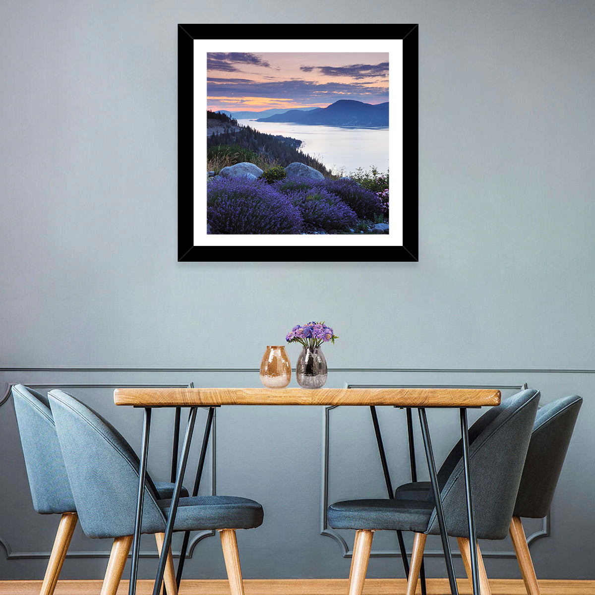 Okanagan Lavender Lake Wall Art