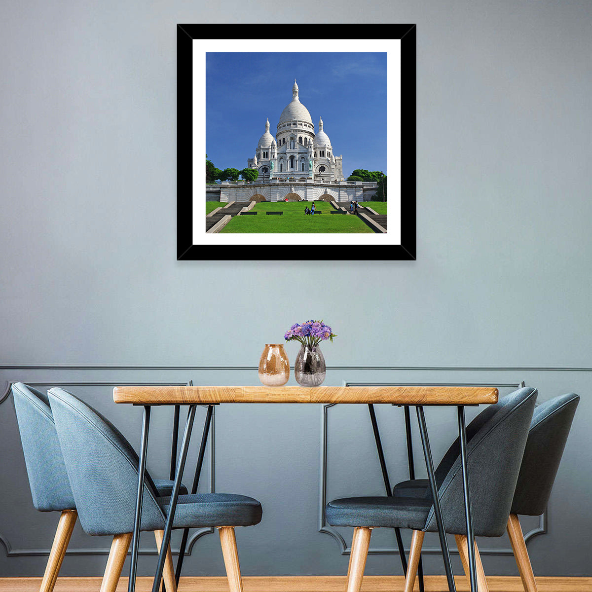 Sacre Coeur Basilica Steps, Paris Wall Art