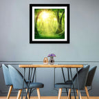 Enchanted Forest at Sunrise Wall Art